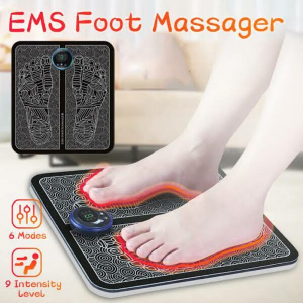 EMS Foot Massager Mat – Electric Muscle Stimulation Massage Pad