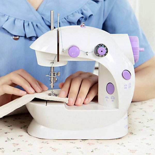 4 in 1 Portable Electric Sewing Machine – Mini Stitching Machine for Home & DIY