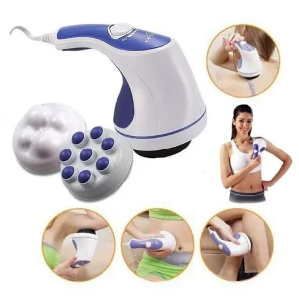 Electric Full Body Relax Tone Spin Massager – Handheld Muscle & Pain Relief Machine