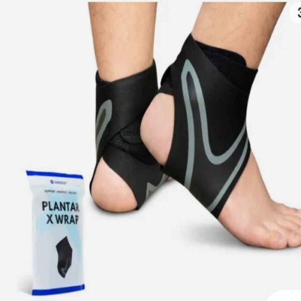Plantar X Wrap – Adjustable Ankle Support Brace for Men & Women