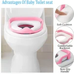 Commode Seat for Baby Potty Training – Comfortable & Safe - Image 4