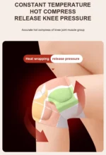 5 Piece Self Heating Pain Relief Warm Knee Patch Pad (সেলফ হিটিং ব্যথা উপশম ওয়ার্ম হাঁটুর প্যাচ প্যাড) - Image 8