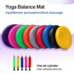 Inflatable Balance Cushion Half Ball – Yoga, Massage & Rehabilitation Trainer with Pump - Image 4