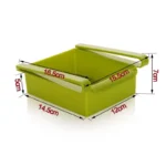 5 piece Refrigerator Fresh-keeping Partition Layer Kitchen Organization Storage Box - Image 3